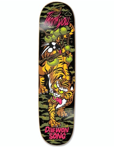 Thank You Daewon Tiger Skateboard Deck - 8" la colonne vertébrale