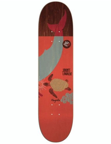 Magenta Lannon Ocean Series Skateboard Deck - 8.6" Voir les baskets