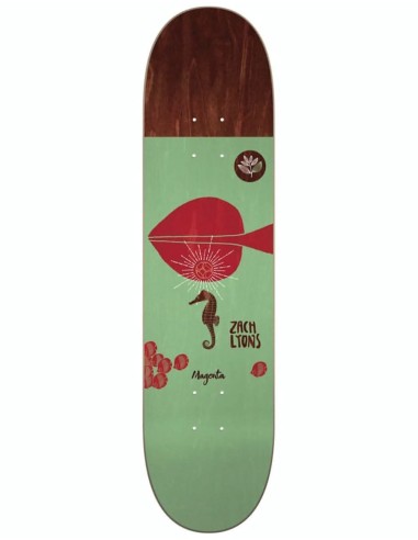 Magenta Lyons Ocean Series Skateboard Deck - 8.5" Voir les baskets