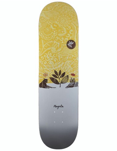 Magenta Sacred Plant Ceremony Series Skateboard Deck - 8.25" Les magasins à Paris et en Île-de-France