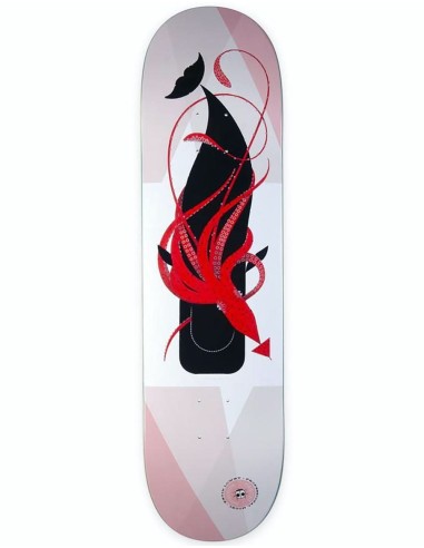 Habitat Lowry Squid Whale Skateboard Deck - 8.25" destockage