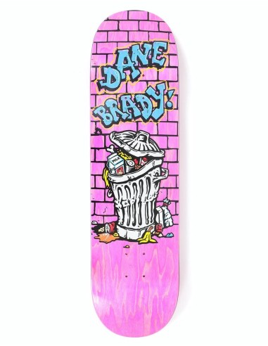 Polar Brady Trash Can Skateboard Deck - 8.38" Amélioration de cerveau avec