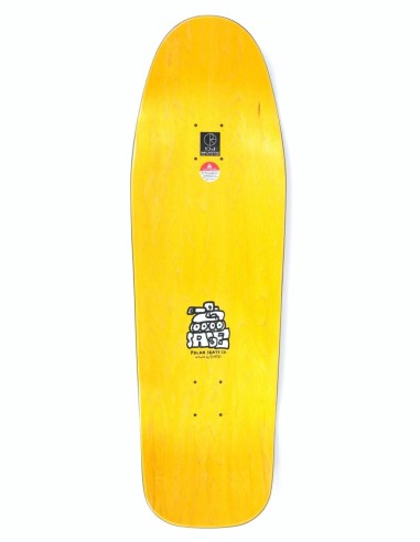 Polar Brady Trophy Skateboard Deck - DANE1 Shape 9.75" rembourrage situé sous