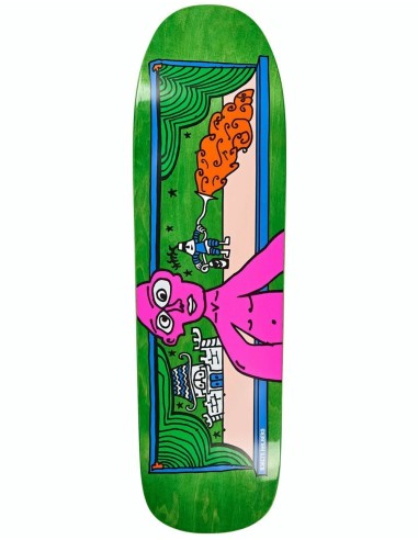 Polar Halberg Flamethrower Skateboard Deck - 1991 Shape 9.25" en linge