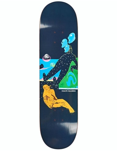 Polar Halberg Spaced Out Skateboard Deck - 7.875" plus qu'un jeu 