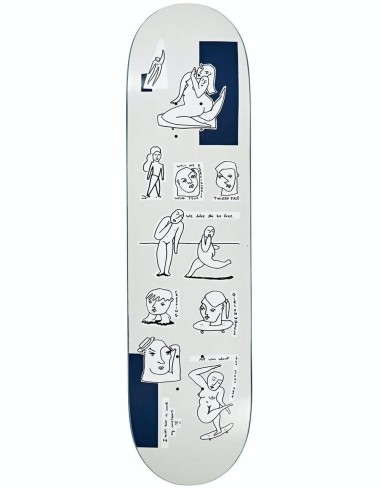 Polar We Like To Be Free Skateboard Deck - 8.5" Toutes les collections ici