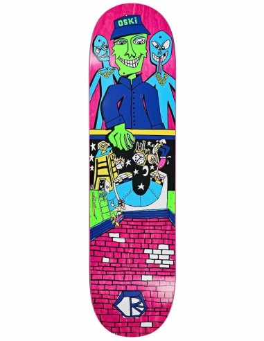 Polar Oskar Dice Life Skateboard Deck - 8" livraison et retour toujours gratuits