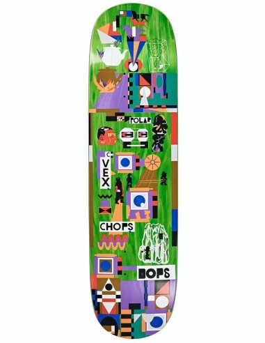 Polar Special Operators Skateboard Deck - P2 Shape 8.5"" acheter