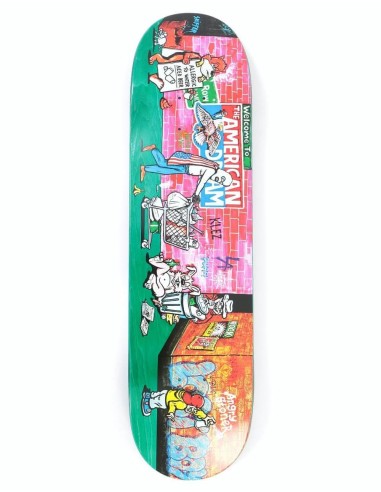 Polar Klez Skid Row Skateboard Deck - 8.25" ou a consommer sur place