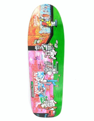 Polar Klez Skid Row Skateboard Deck - DANE1 Shape 9.75" des créatures d'habitude