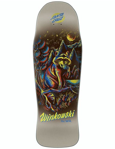 Santa Cruz Winkowski Trash Panda Preissue Skateboard Deck - 10.34" pas cheres