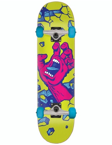 Santa Cruz Wall Hand Complete Skateboard - 7.5" hantent personnes