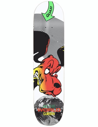 Quasi Rage One Skateboard Deck - 8.25" Comment ça marche