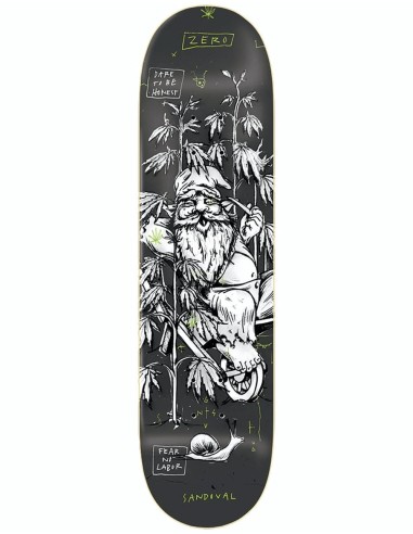 Zero Sandoval Gnarly Gnomes Skateboard Deck - 8.375" Livraison rapide