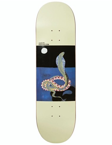 Polar Herrington Midnight Snake Skateboard Deck - 8" une grave pollution 