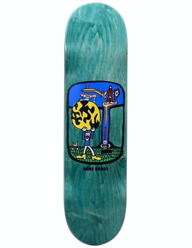 Polar Brady World Ending Skateboard Deck - 8.5" soldes