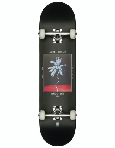 Globe G1 Palm Off Complete Skateboard - 8" le des métaux précieux