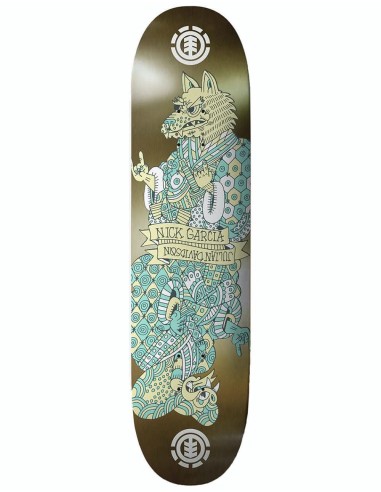 Element Garcia/Julian Siamese Skateboard Deck - 8.25" pas cher chine