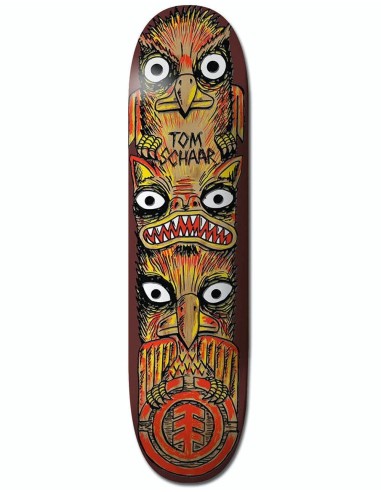 Element x Fos Schaar Totem Skateboard Deck - 8.31" 2023