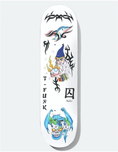 Baker T-Funk Bad Decision Skateboard Deck - 8.5" livraison et retour toujours gratuits