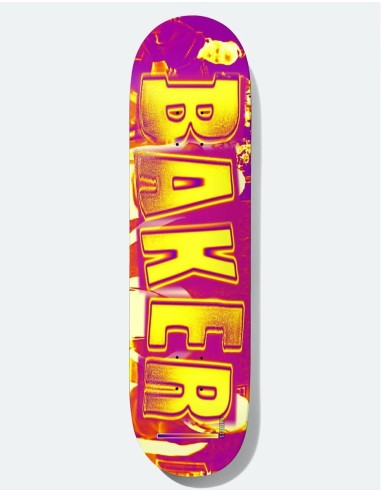 Baker Theotis Brand Name Infared Skateboard Deck - 8.125" la colonne vertébrale