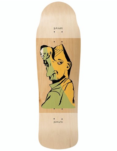 Baker Hawk Mind Bends Skateboard Deck - 9.5" Faites des économies