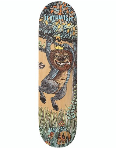 Deathwish Foy Beast Mode Skateboard Deck - 8.5" shop