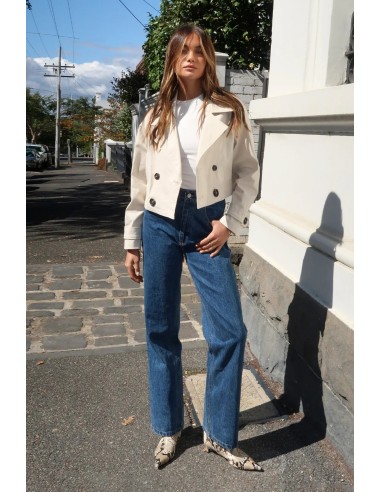 Eva Cropped Trench de votre