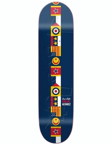 Chocolate Alvarez Battle Lines Skateboard Deck - 8" ouvre sa boutique