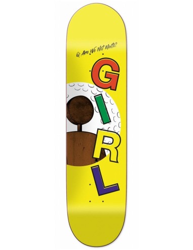 Girl Malto Are We Not? Skateboard Deck - 8" Dans la société mordern