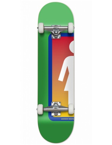 Girl Brophy Ombre OG Complete Skateboard - 7.75" store