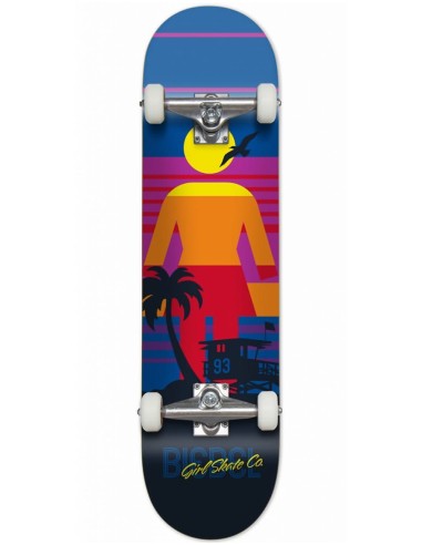 Girl Biebel Sunset OG Complete Skateboard - 7.75" Comparez plus de prix