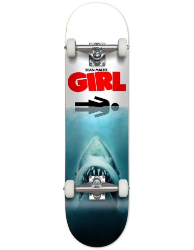 Girl Malto Shark Attack Complete Skateboard - 7.75" Toutes les collections ici