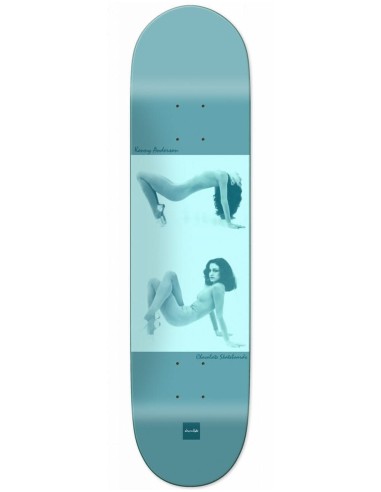 Chocolate Anderson Stretch Out Skateboard Deck - 8.125" hantent personnes