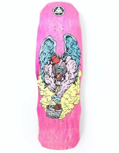 Welcome Flying Ape on Dark Lord Skateboard Deck - 9.75" Les êtres humains sont 