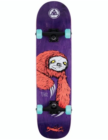 Welcome Sloth on Bunyip Complete Skateboard - 8" Venez acheter