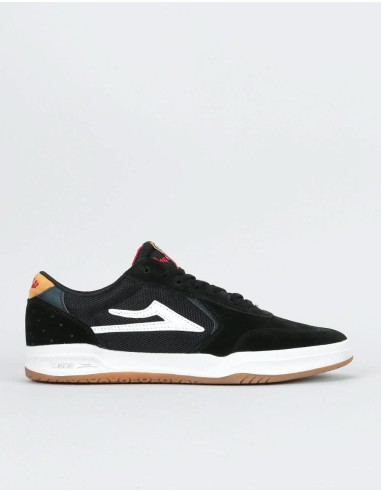 Lakai x Chocolate Atlantic Skate Shoes - Black/Yellow Suede chez Cornerstreet bien 