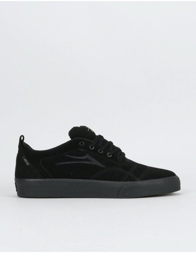 Lakai Bristol Skate Shoes - Black/Black Suede pas cher