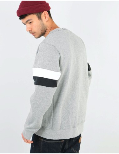 Nike SB Icon Crew Sweatshirt - Dk Grey Heather/White/Black/Black prix