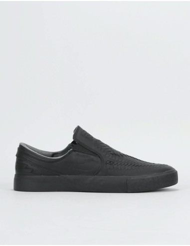 Nike SB Zoom Janoski Slip RM Crafted Skate Shoes - Black/Black-Black Pour