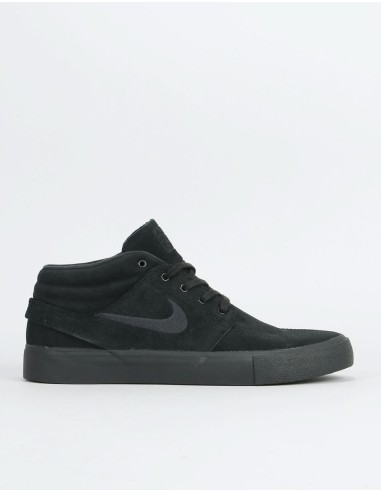 Nike SB Zoom Janoski Mid RM Skate Shoes - Black/Black-Black-Black Voir les baskets