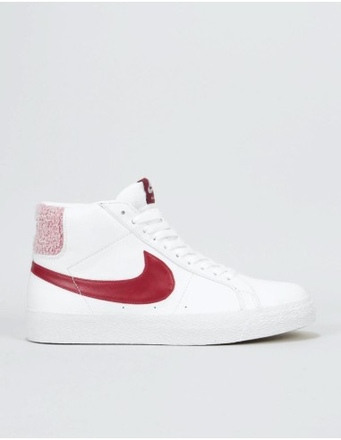 Nike SB Zoom Blazer Mid Premium Skate Shoes - White/Team Red Le MVP de beaucoup