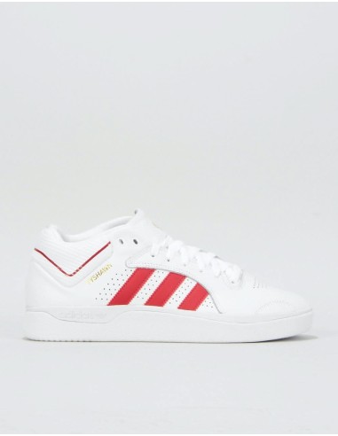 adidas Tyshawn Skate Shoes - White/Scarlet/White plus qu'un jeu 