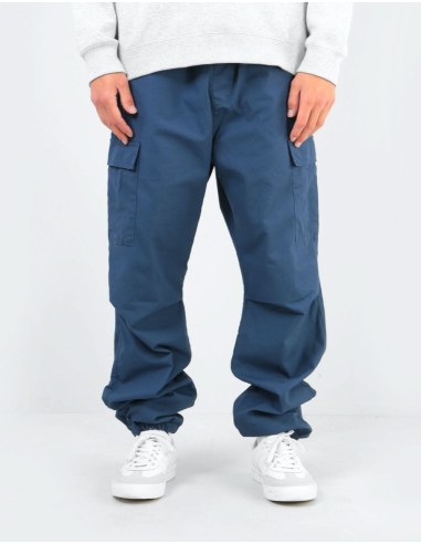 Carhartt WIP Cargo Jogger - Blue (Rinsed) le concept de la Pate a emporter 