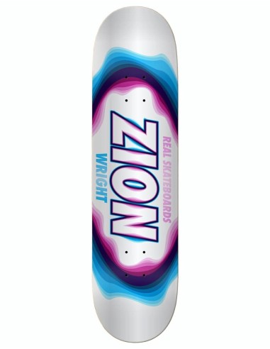 Real Zion Bandwidth Pro Oval Skateboard Deck - 8.06" s'inspire de l'anatomie humaine