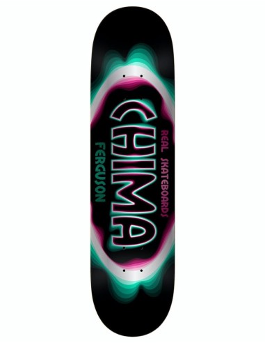 Real Chima Bandwidth Pro Oval Skateboard Deck - 8.25" s'inspire de l'anatomie humaine