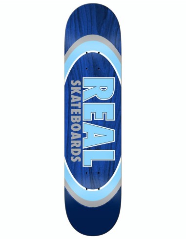 Real Team Dual Oval Skateboard Deck - 8.25" outlet