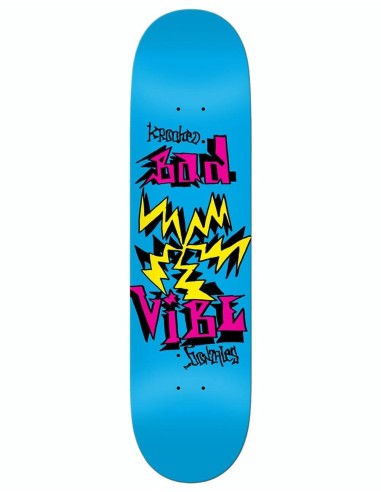 Krooked Gonz Bad Vibes Skateboard Deck - 8.25" vente chaude votre 