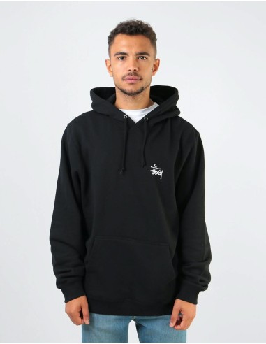 Stüssy Basic Stüssy Hood - Black prix pour 