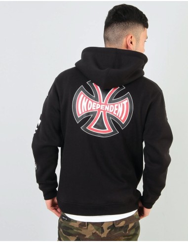 Independent Ante Zip Hoodie - Black 2024